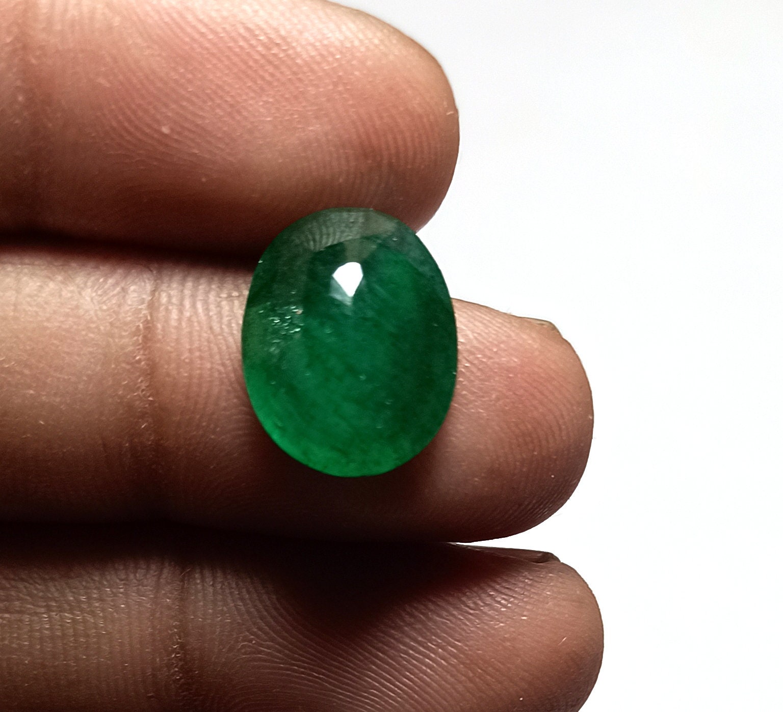 14X11X7MM Natural Green Beryl Gemstone 7 Carat Faceted Beryl Etsy