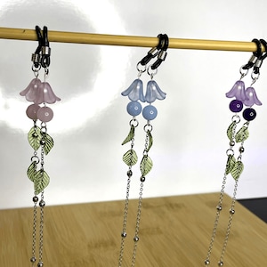 Glyzinien- und Edelsteinketten für Brillen, Sonnenbrillen und Masken