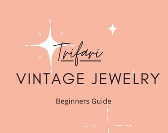 Trifari Digital Buyers Guide, Educational Digital Booklet for Vintage Jewelry