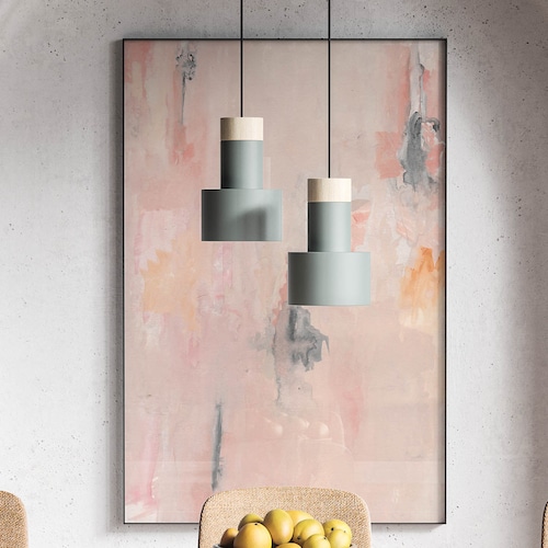 Wall Art Blush Pink Watercolor Print Blush Pink Abstract Wall Etsy