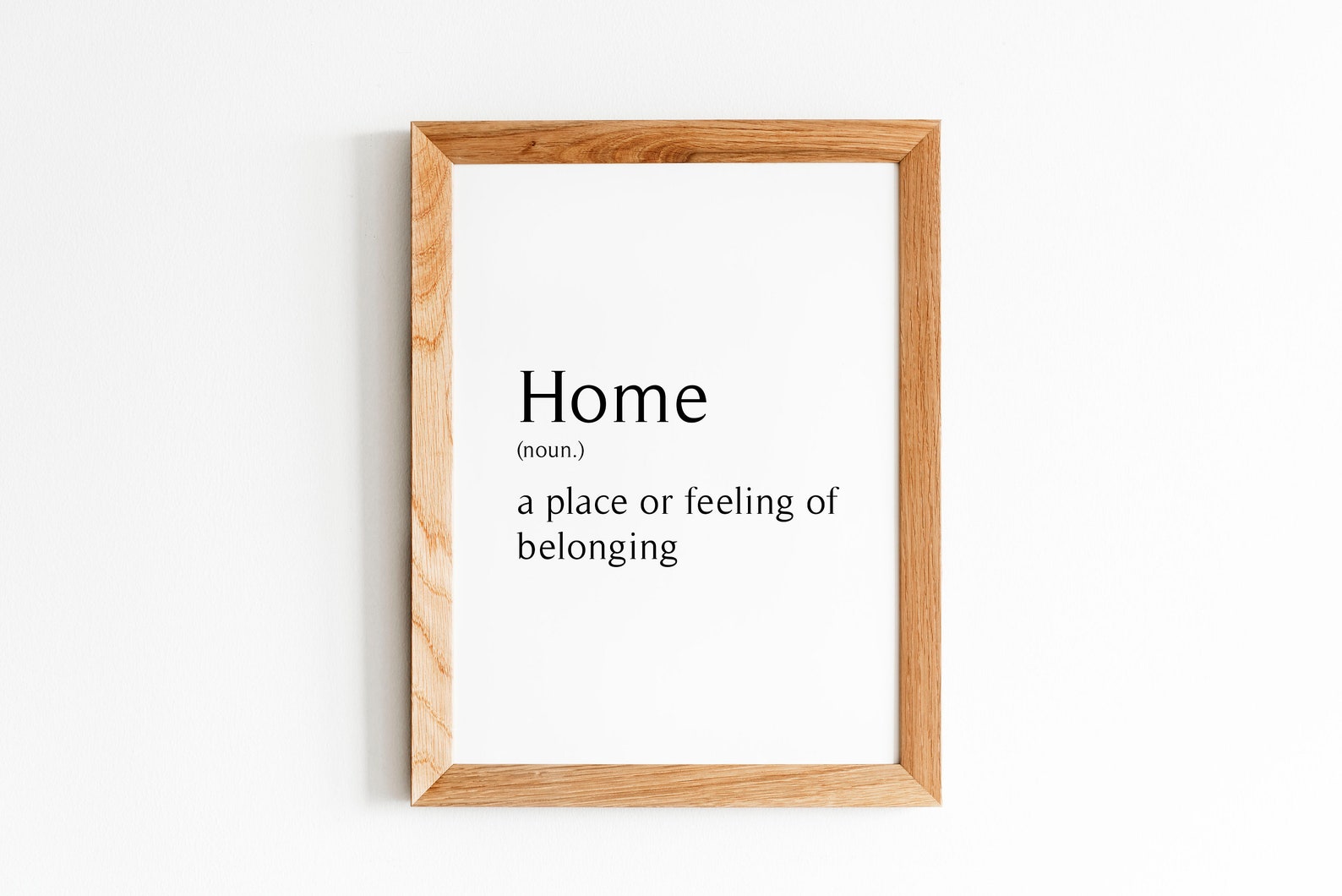 Buy Home Sweet Home Definition Print Wall Art Print Quote Print Online