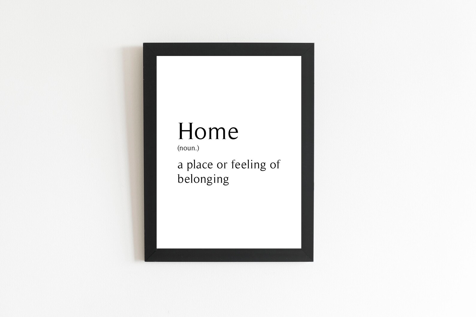 Home Sweet Home Definition Print Wall Art Print Quote Print Etsy India