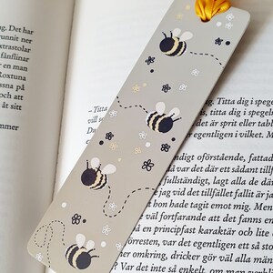 Adorable Bumblebee Bookmark - Laminated With Ribbon - Etsy