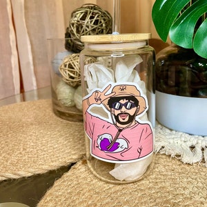 Bad Bunny Un Verano Sin Ti Libbey Glass Can Cup 16oz