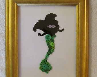 Ariel Princess Button Wall Art: Kids & Nursery Room