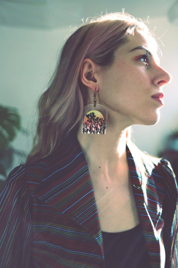 Joshua tree earrings sale