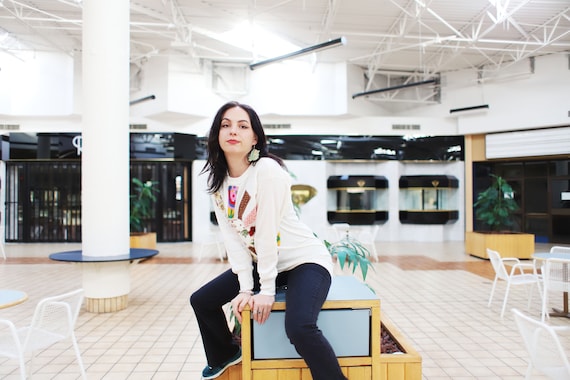 Handmade applique patchwork sunburst vintage ther… - image 4