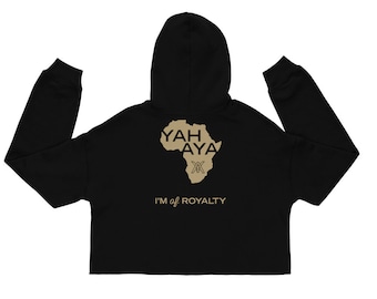 YAH AYA Crop Top Hoodie