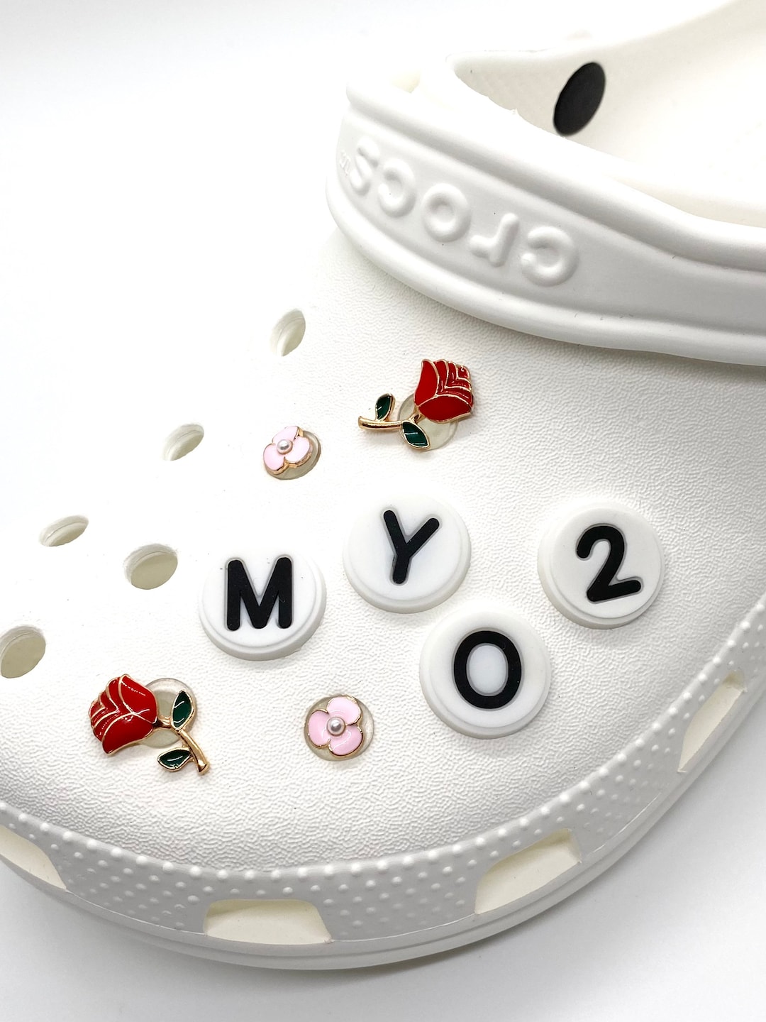 37 Stück Buchstaben-Schuhanhänger - Bunte PVC Charms Für Schuhe