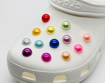 Färgglada pärlor skoberlocker