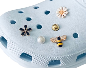 Skoberlocker med humla | Set med träskoberlocker