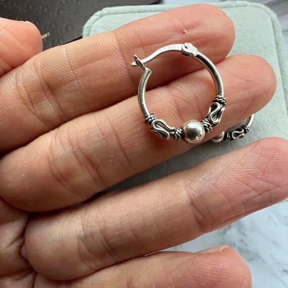 Chunky bali hoops discount