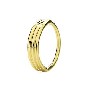 Handcrafted 9Ct Yellow Gold Ear Cartilage Cuff Earrings Unique and Stylish Jewelry for Women