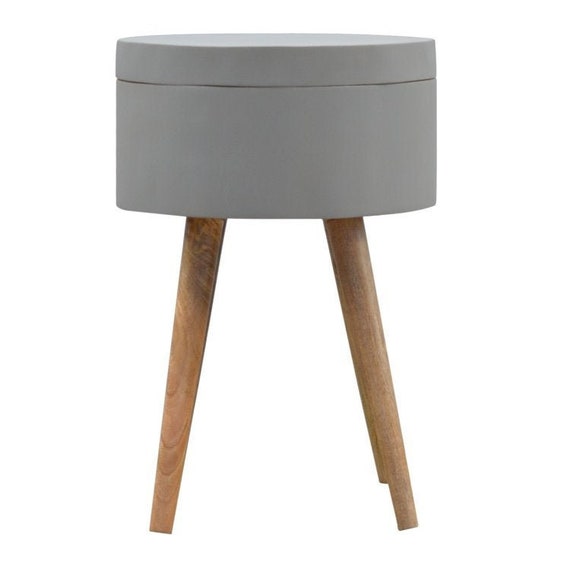 lamp table with storage