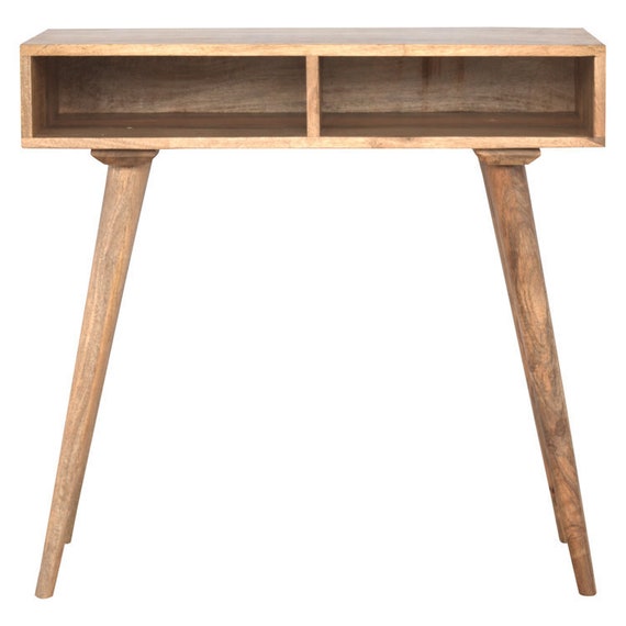 Solid Mango Writing Desk Wood Retro Style Solid Mango Writing Desk Wood, Mango Wood Desk