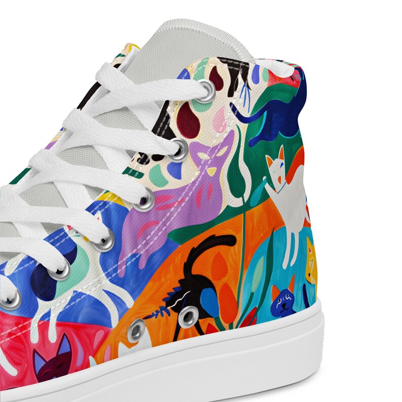 Custom Shoes | Custom sneakers | High-Tops for Women | Custom Handcrafted Sneakers | gift for art lovers | shoes women | unique shoes