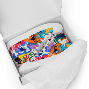 Custom Shoes | Custom sneakers | High-Tops for Women | Custom Handcrafted Sneakers | gift for art lovers | shoes women | unique shoes