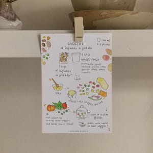 Gnocchis de légumes ou de pommes de terre - recette vegan illustrée