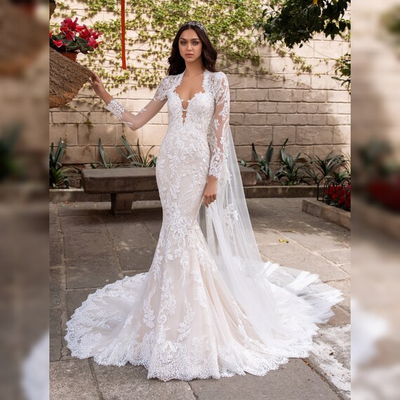 mermaid dress sweetheart neckline