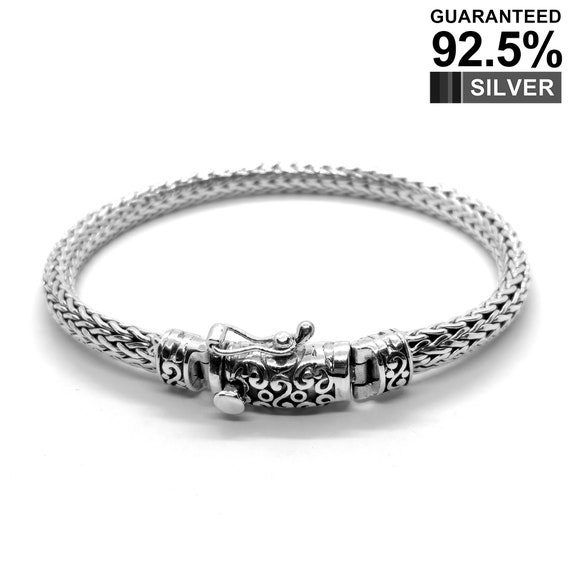 925 Sterling Silver Bracelet Jewelry | Silver Jewelry 925 Original - Silver  Handmade - Aliexpress