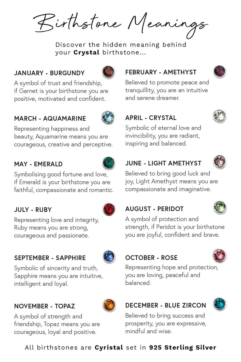 Personalised Silver Mini Viking Rune Pendant With Birthstone Necklace ...