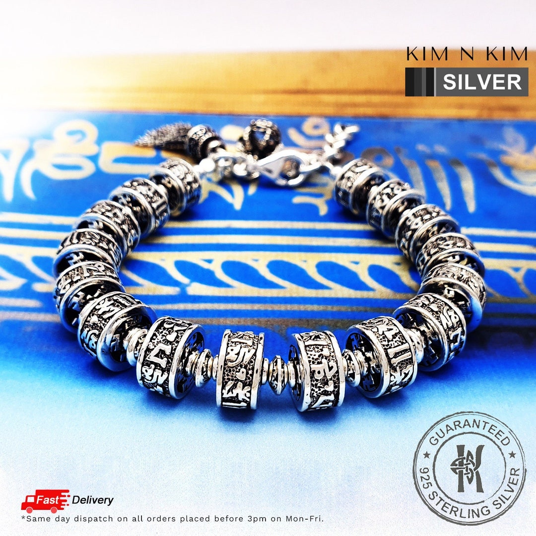 Silver Prayer Wheel Bracelet, Tibetan Bracelet, Buddhist Mantra Bracelet, Size Adjustable Bracelet, Om Mani Padme Hum Bracelet KIMNKIM - Etsy Silver Prayer Wheel Bracelet, Tibetan Bracelet, Buddhist Mantra Bracelet, Size Adjustable Bracelet, Om Mani Padme Hum Bracelet KIMNKIM - Etsy