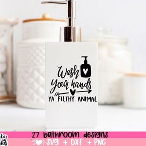 Bathroom SVG Bundle, Funny Bathroom SVG, Bathroom Signs, svgs, Restroom svg, Bathroom Quote, Potty Dance svg, Farmhouse svg, Cut File Cricut image 10