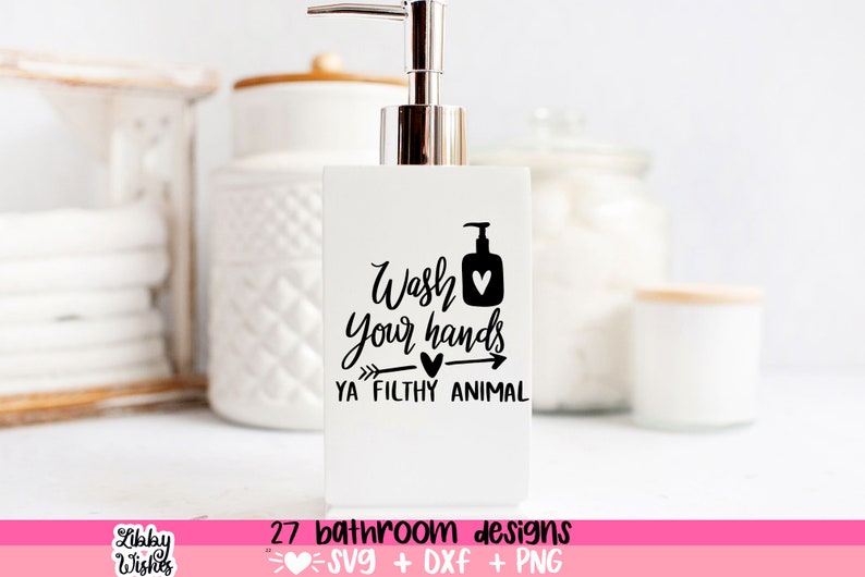Bathroom SVG Bundle, Funny Bathroom SVG, Bathroom Signs, svgs, Restroom svg, Bathroom Quote, Potty Dance svg, Farmhouse svg, Cut File Cricut image 10
