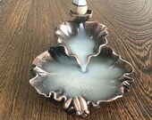 UK Stock Brass Incense Holder Frog Backflow Cone Incense Burner Smoke Waterfall Incense Fountain Meditation Altar Table Supplies Sage Bowl