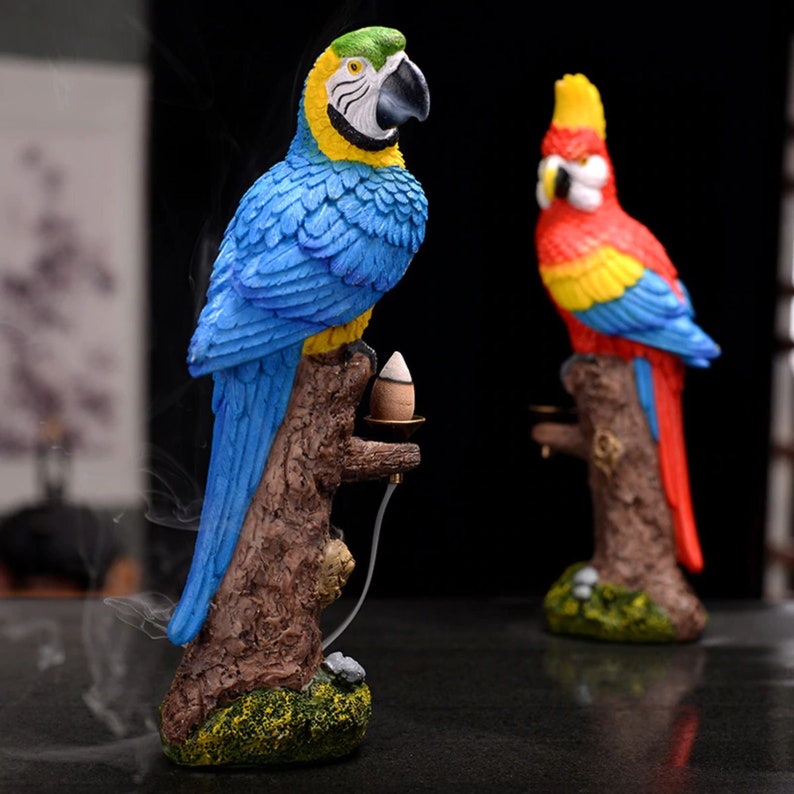 Backflow Incense Holder Resin Cone Incense Burner Feng Etsy