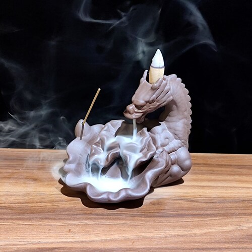 Incense Holder Backflow zodiac Dragon Incense Etsy