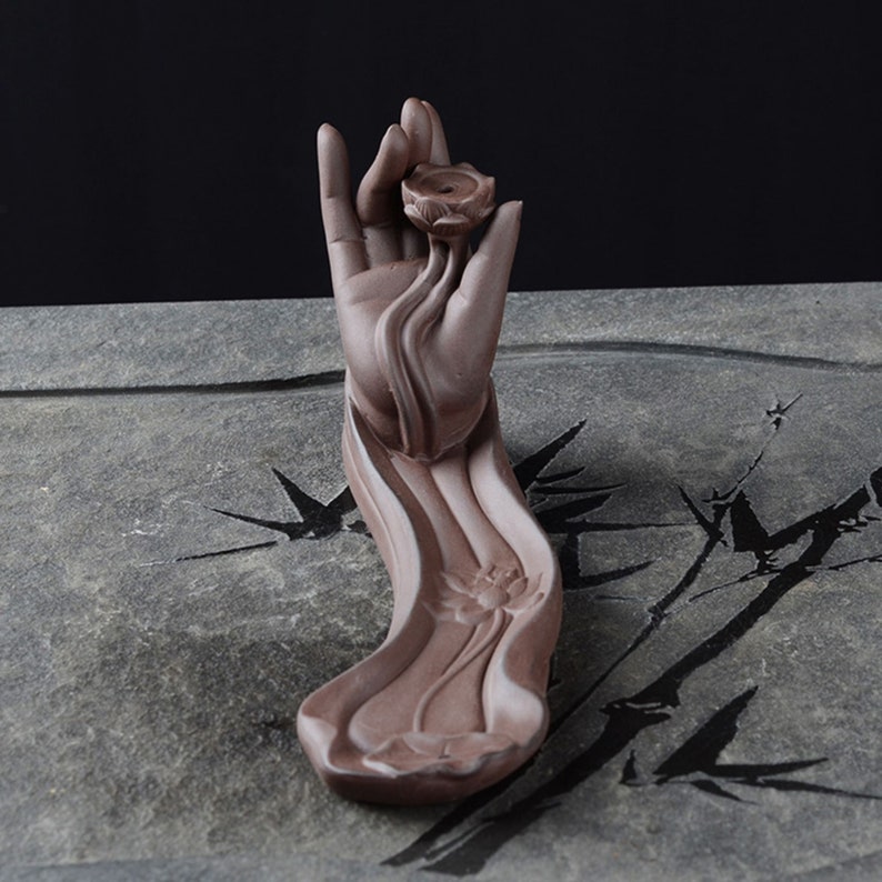 Ceramic Incense Holder Cone & Stick Backflow Incense Burner Etsy