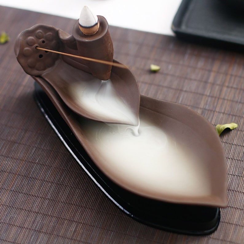 Boat Stick Incense Burner / Incense Holder Backflow Ceramic Etsy