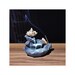 Incense Holder Backflow 'Lotus Butterfly' Incense Burner Ceramic Incense Waterfall Fountain Zen Garden Decor Altar Table Tools Feng Shui 