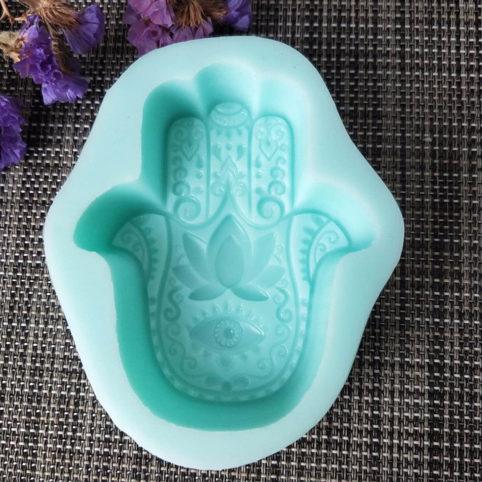 Resin Mold Hamsa Hand Silicone Resins Mold Silicone Soap Etsy