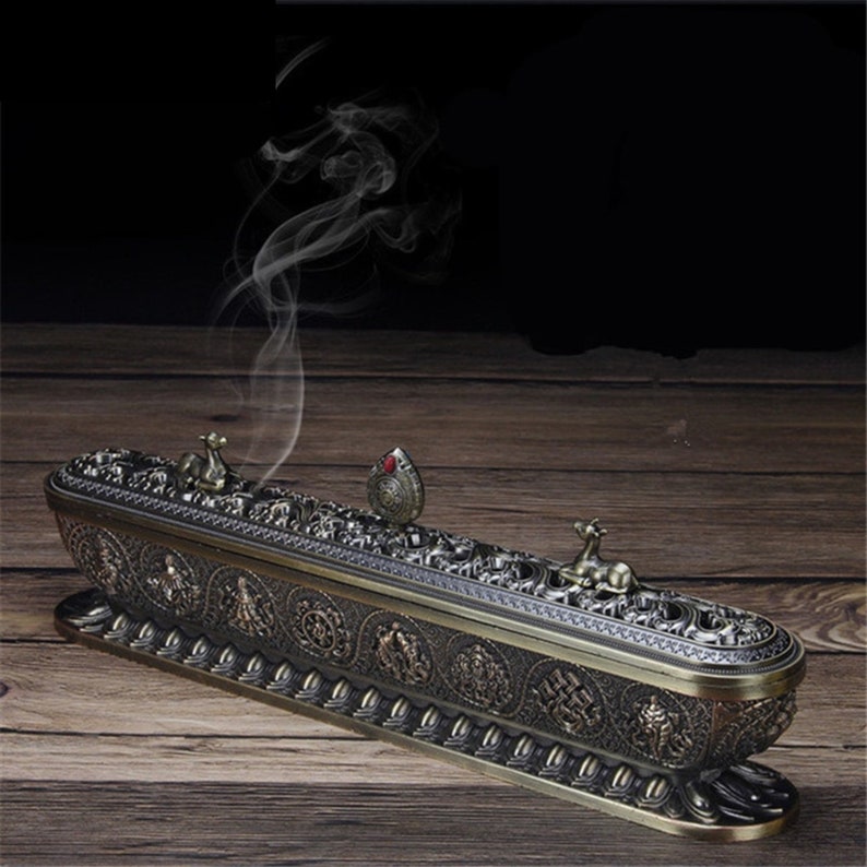 UK Stock Incense Stick Burner Modern Brass Incense Holder Gold Etsy