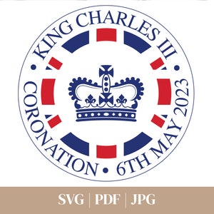 King Charles III Coronation Crown Emblem (Digital Download)