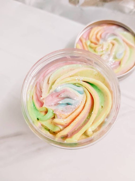 How To Make Unicorn Whipped Soap [3 Ingredients Only] - DIY Beauty Base