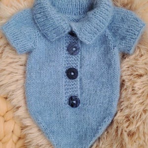 Weich und Kuschelig Handgestrickte Baby Strampler Newborn