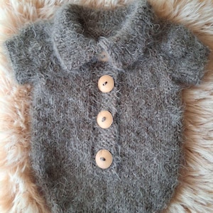 Weich und Kuschelig Handgestrickte Baby Strampler Newborn