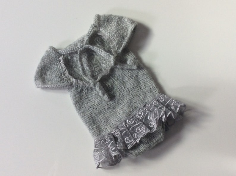 Newborn knit Girl Romper,Photo Prop baby knit ruffle Outfit,Baby shower