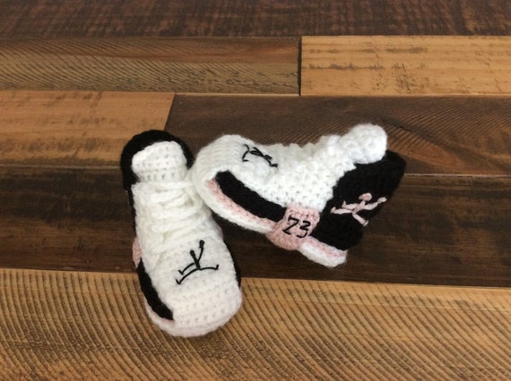 Crochet Baby Shoescrochet Bootiescrochet Baby Sneakers Baby Etsy