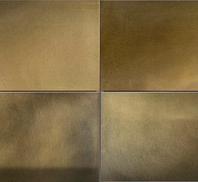 Brass Wall Tile - Satin Aged - Etsy