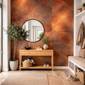 Patina Copper Satin Aged Wall Tiles