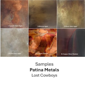 Patina Metal Color Samples