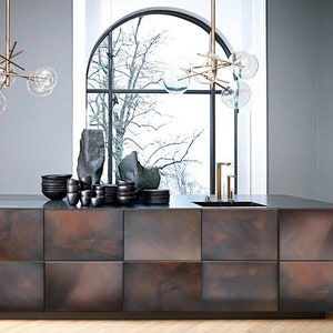 Kitchen doors Copper Metals