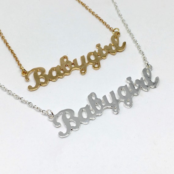 barbie necklace gold