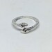 Wraparound Serpent Ring | Sterling Silver Plated Adjustable Snake Band 