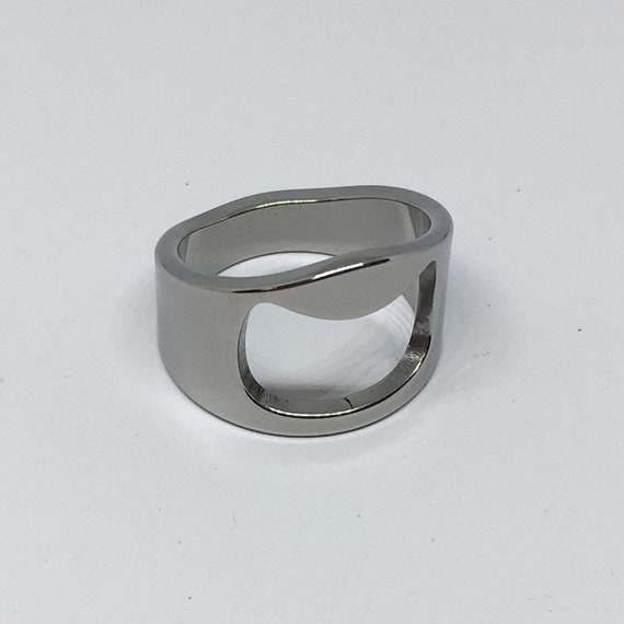 Anillo abridor botellas de acero inoxidable / Accesorio - Etsy España
