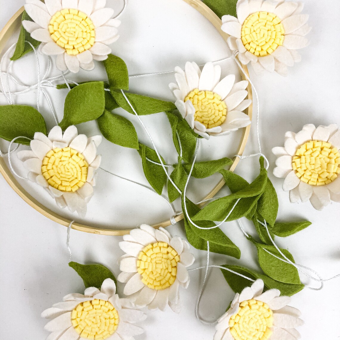 Daisy Mobile Daisy Felt Flower Mobile Farmhouse Baby Mobile Etsy